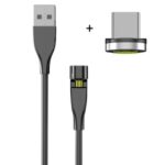 1M Magnetic Type-C USB Data Sync Charging Cable for Samsung Huawei Xiaomi – Black
