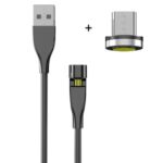 1M Magnetic Micro USB Data Sync Charging Cable for Samsung Huawei Xiaomi – Black