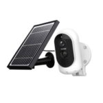 ESCAM G12 1080P Full HD Outdoor Rechargeable Battery Solar Panel PIR Alarm WiFi Camera