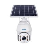 ESCAM QF280 1080P Cloud Storage PT WIFI Battery PIR Alarm IP Camera With Solar Panel Full Color Night Vision Two Way Audio IP66