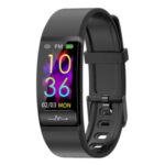 M8 Color Screen Smart Watch Body Temperature Heart Rate Monitor Fitness Watch Waterproof Smart Bracelet – Black