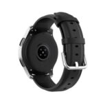 Genuine Leather Smart Watch Band for Samsung Galaxy Watch 46mm/Gear S3/Huawei Watch GT 2e/GT 42mm, 46mm/GT2 46mm – Black