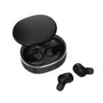M3 Wireless In-ear Earphone Bluetooth 5.0 Stereo Headset Sports Headphones with Charging Bin – Black