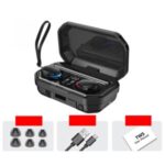 M15 Bluetooth Earphones 2000mAh Charging Box Wireless Headphone Stereo Sports Waterproof Earbuds Headset With Microphone