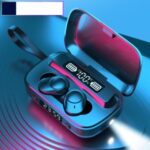 A13 TWS Bluetooth In-ear Waterproof Headphones Three-digit Display with Charging Box