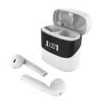 P23 TWS Wireless Earphone Bluetooth Headphone Digital Display HIFI Stereo Sound Sports Earbuds – White