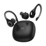 BASEUS Encok W17 Wireless Bluetooth Headset Earhook Stereo Earphone – Black