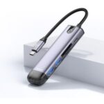 MCDODO HU-7740 6-in-1 USB-C Hub Type-C to USB3.0*2 + HDMI + USB-C + TF + SD Adapter