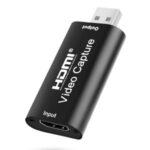Audio Video Capture Cards HDMI to USB 1080P USB 2.0 Capture Card Video Converter for Gaming Streaming Live Broadcasting