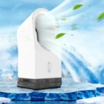Mini Leafless Spray Fan Home Outdoor Office Portable Humidifying Cooling Fan