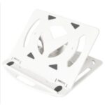 Portable Laptop Stand Adjustable Computer Stand with Phone Holder for Notebook – White
