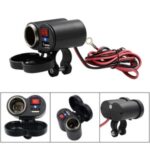 Universal Waterproof 5V/2A USB Cigarette Lighter Charger Motorcycle Kit