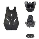 Reflective Helmet Bag Motorcycle Riding Helmet Backpack Waterproof Helmet Bag