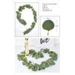 Artificial Plant Rattan Leaf Vine Wedding Wall Decor – LYT5024/2 meter