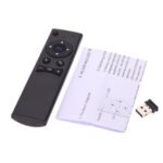 MX6 Portable 2.4G Air Mouse Wireless Voice Remote Controller with USB 2.0 Receiver Adapter for Android TV Box Mini PC