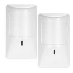 Anti-Pet PIR Motion Sensor Wired Alarm Dual Infrared Detector Pet Immune For Home Burglar Security Alarm System – 2PCS