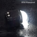 Mini Rechargeable LED Video Light Diving Photography Lamp Underwater 60M Waterproof IPX8 Camping Lighting for DJI Drone/ GoPro/  DSLR Cameras/ Camcorders/ Action Cameras/ Smartphone