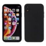 Matte Skin Soft Silicone Cell Phone Case for iPhone XR 6.1 inch – Black