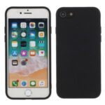 Pure Colour Matte Soft Silicone Phone Case for iPhone 7/8/SE (2nd Generation) – Black