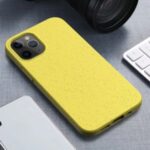 Matte Eco-Friendly Wheat Straw TPU Case for iPhone 12 5.4 inch – Yellow