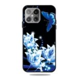 Pattern Printing Matte TPU Shell for iPhone 12 Pro Max 6.7 inch – Luminous Flower