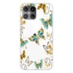 Pattern Printing Soft TPU Shell for iPhone 12 Pro / iPhone 12 Max 6.1-inch – Butterfly