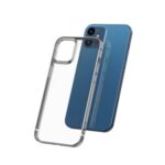 BASEUS Anti-fall Plating TPU Case Cover for iPhone 12 5.4 inch – Grey