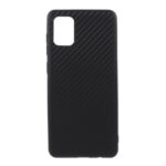 Carbon Fiber Skin TPU Mobile Phone Cover for Samsung Galaxy A31