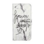 Pattern Printing Light Spot Decor Leather Case Stand Wallet Phone Cover for Samsung Galaxy S20 Plus – Forever and Always