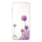 Pattern Printing Style Clear TPU Phone Shell for Samsung Galaxy M31 – Dandelion