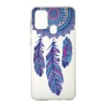 Pattern Printing Style Clear TPU Phone Shell for Samsung Galaxy M31 – Dream Catcher