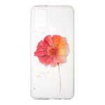 Pattern Printing Style Clear TPU Phone Shell Cover for Samsung Galaxy A21s – Petal