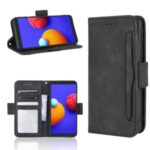 Wallet Leather with Stand Shell for Samsung Galaxy A01 Core/M01 Core – Black
