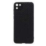 Carbon Fiber TPU Shell Case for Huawei Y5p – Black