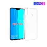 10PCS Transparent TPU Phone Shell for Huawei Y8s