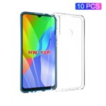 10Pcs/Pack Anti-watermark Clear TPU Mobile Phone Case for Huawei Y6p