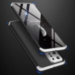 GKK Detachable 3-Piece Matte Hard PC Phone Cover for Huawei P40 Pro – Silver/Black