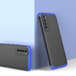 GKK Detachable 3-Piece Matte Hard Plastic Case for Huawei nova 7 5G – Blue / Black