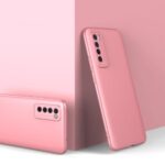 GKK Detachable 3-Piece Matte Hard Plastic Case for Huawei nova 7 5G – Rose Gold