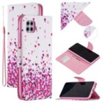 Pattern Printing Leather Wallet Stand Case for Huawei Y5p – Hearts