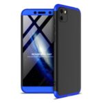 GKK Detachable 3-Piece Matte Hard PC Shell Case for Huawei Y5p – Blue / Black