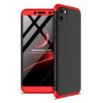 GKK Detachable 3-Piece Matte Hard PC Shell Case for Huawei Y5p – Red / Black