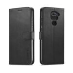 LC.IMEEKE Leather Wallet Case for Xiaomi Redmi Note 9 – Black
