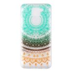 Pattern Printing TPU Soft Mobile Phone Case for Xiaomi Redmi Note 9/Redmi 10X 4G – Mandala Flower
