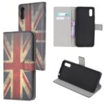 Pattern Printing Magnetic Leather Stand Case for Xiaomi Redmi 9A – Vintage UK Flag