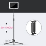 L1 Adjustable 360° Rotatable Tablet Mobile Phone Floor Stand Stretchable Phone Bracket Tripod Mount Holder