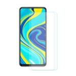HAT PRINCE 2Pcs/Set 0.26mm 9H 2.5D Tempered Glass Screen Film for Xiaomi Redmi Note 9 Pro/Note 9 Pro Max/Note 9S