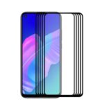 HAT PRINCE 5Pcs/Set Full Glue Full Size 0.26mm 9H 2.5D Tempered Glass Screen Film for Huawei P40 lite E/Y7p/Honor 9C