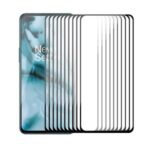 10Pcs/Set ENKAY Full Glue Complete Covering 0.26mm 9H 2.5D Tempered Glass Screen Protector for OnePlus Nord
