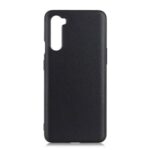 Genuine Leather Coated PC + TPU Combo Shell Case for OnePlus Nord – Black